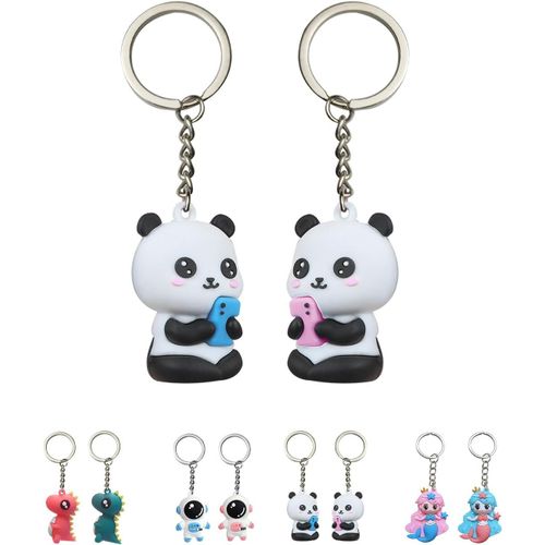 Asas-Porte Clef Enfant,Petits Cadeaux De Couple,Kawaii Cadeaux D'anniversaire Pour Garçons,Filles,Femme,Homme,2pcs