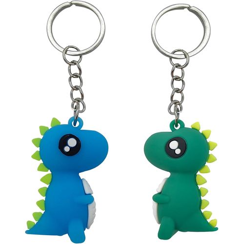 Asas-Porte-Clés Dinosaure,Porte Clef Enfant,Lot De 2