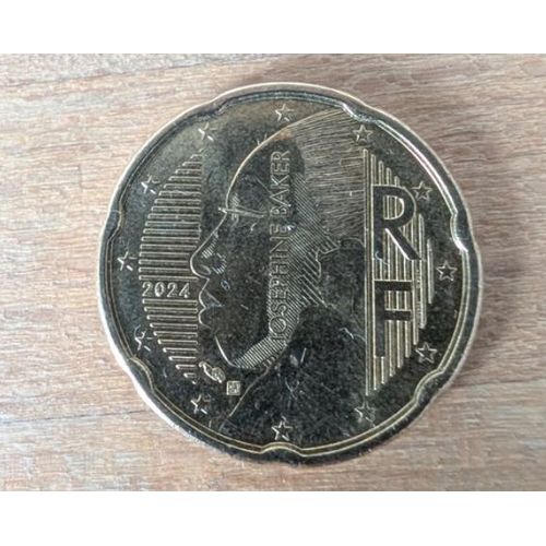 Pièce Commémorative 20 Cts Joséphine Baker