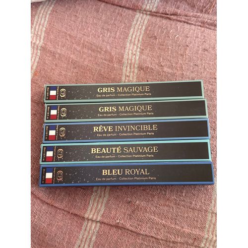 Parfum Homme 35 Ml Idéal Voyage - Eau De Parfum Collection Plutonium Paris. 5 Bouteilles Inspirées Des Grandes Marques 