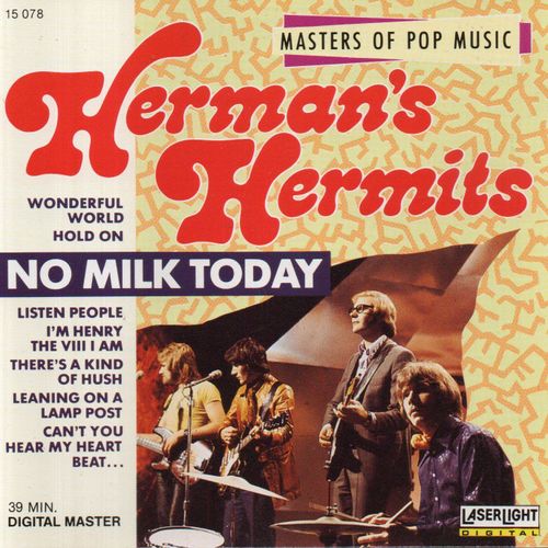 Herman'S Hermits "No Milk Today" Cd Album - Masters Of Pop Music - Laserlight Digital - Delta Music - 1988