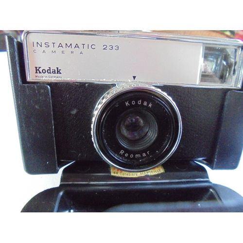 Vintage 1970 : appareil photo kodak instamatic 233 avec etui