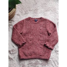 Pull Bordeaux Maille Doux 18mois