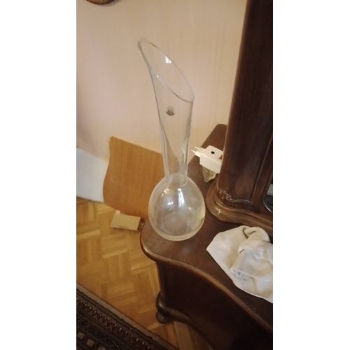 Superbe Décanteur De Vin En Cristal