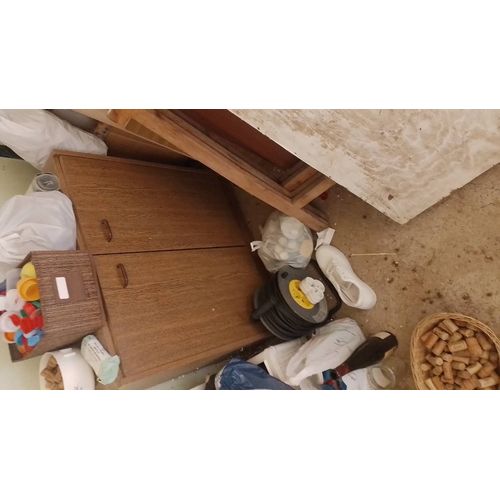Meunle De Rangement En Bois Marron