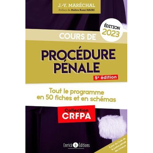 Cours De Procédure Pénale 2023