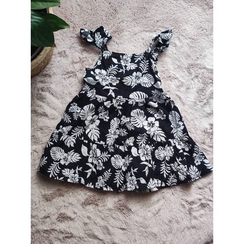 Robe Imprimée Fleurie 18-24mois