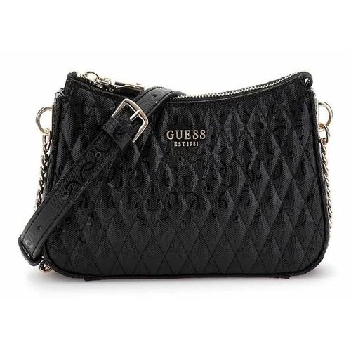 GUESS Sac à épaule bandoulière noir pour femme - Betula Mini Crossbody Top Zip 302622