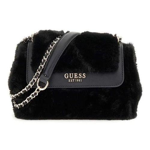 GUESS Sac à épaule noir pour femme - Mileva Convertible Xbody Flap Bag 302629