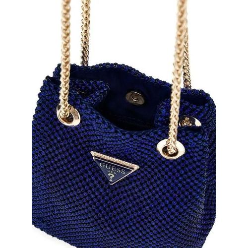 GUESS Sac de soirée bleu bleu foncé pour femme - Zalina Pouch Sapphire 295168