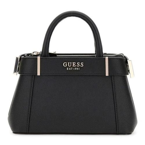 GUESS Sac à épaule bandoulière noir pour femme - Anadela Mini Satchel Bag 297913