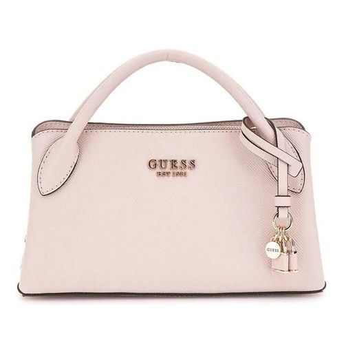 GUESS Sac à main rose pour femme - Fedana Small Girlfriend Satchel Light Rose 297967