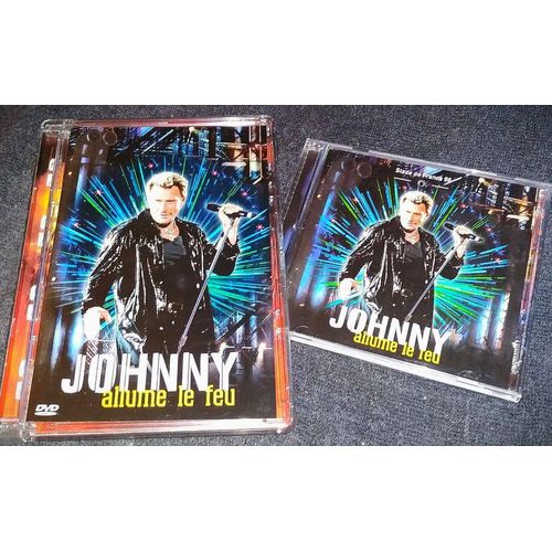 Double Cd Et Dvd - Spectacle De Johnny Halliday Au Stade De France En 1998 - Allumer Le Feu