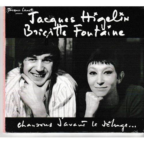 Jacques Higelin & Brigitte Fontaine , Cd , Chansons D'avant Le Déluge