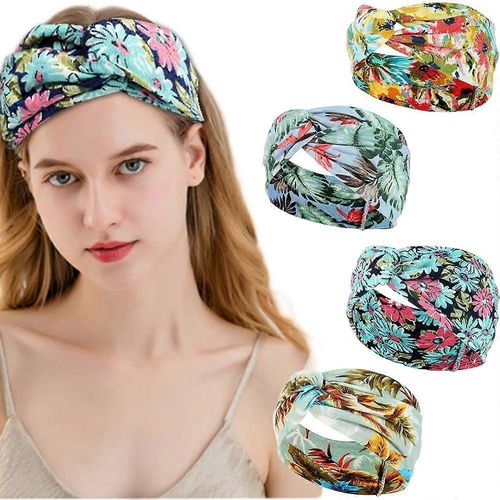 Women's Hair Band, Elastic Soft Bohemian Headband, For Yoga