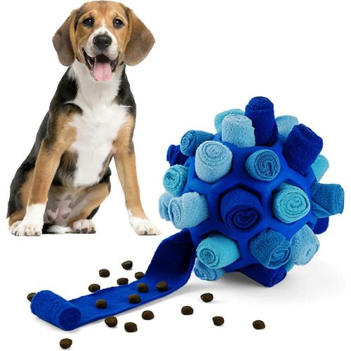 Sniff Ball Pour Chiens, Sniff Carpet Sniff Toy(Bleu)