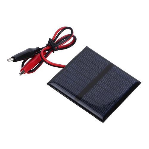 Panneau solaire de bricolage Portable 0.7W 5V Module de carte de charge solaire pour batterie 3.7V-5V