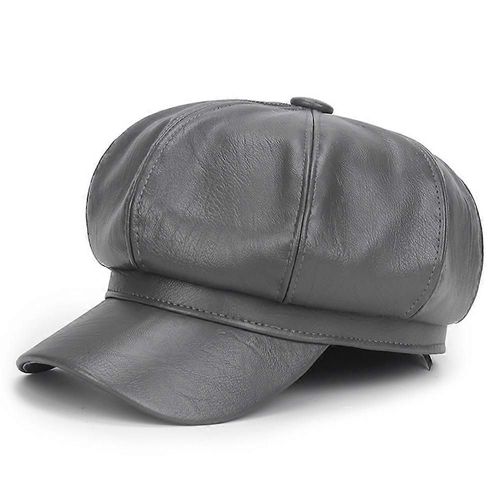 Chapeau De Peintre De Cabine En Cuir Pu Beret Gatsby Ivy