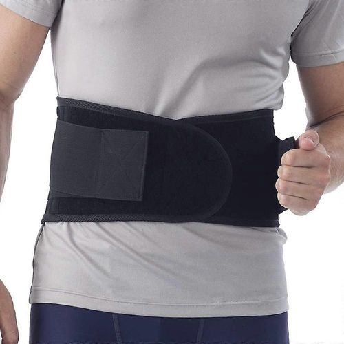Ceinture de soutien lombaire - pour hommes et femmes . Posture maximale et soutien de la colonne vertébrale, réglable, respirant avec bretelles amovibles