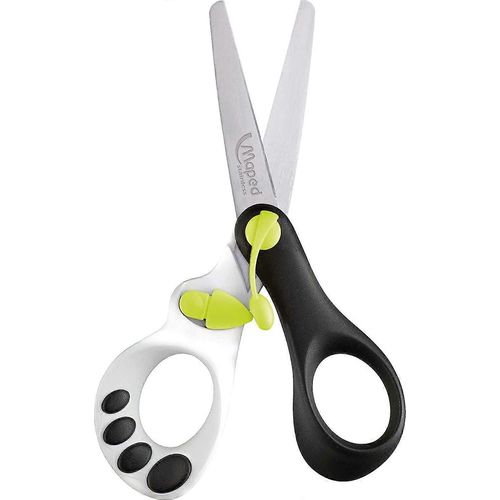 Ciseaux D'apprentissage, Pour Enfants, 18 Cm, Pointe Émoussée, Pour Droitiers Et Gauchers