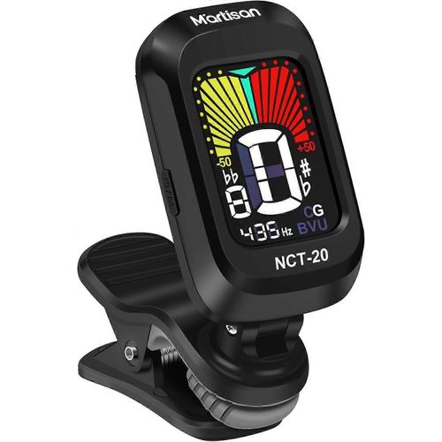 Clip-On Chromatic Tuner For Guitar, Bass, Violin, Ukulele