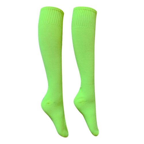 Adult Football Socks Elasticism Students Men And Women Sports Medium Thick Solid Color Medium Long Soccer Socks