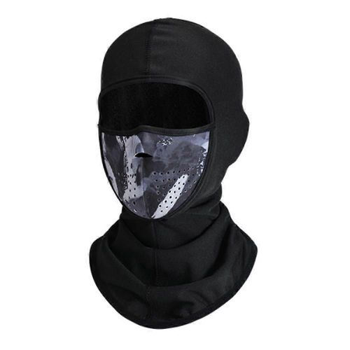Cagoule Chaude En Nylon Coupe-Vent Masque De Ski Froid