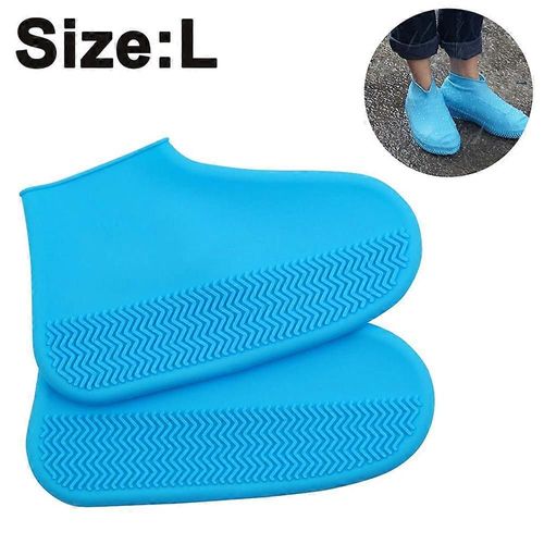 Housses De Chaussures Imperméables, Surchaussures Antidérapantes Résistantes À L'eau Protecteurs De Housses De Chaussures En Caoutchouc De Pluie En Silicone Pour Enfants, Hommes, Femmes