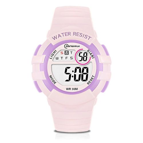 Montre Pour Enfants Numérique Fille Garçon Montre Étanche Pour Enfants Multi Fonctionnel Led Rétroéclairage Étudiant Montre Durable