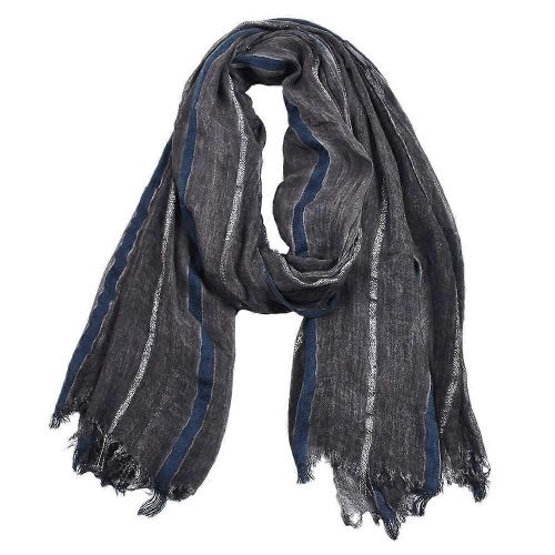 Écharpe En Coton Pour Homme, Écharpe Basique Automne Hiver