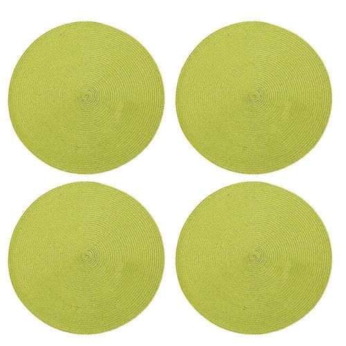 Sets De Table Sets De Table Ronds Tapis De Table Rond Lavable Résistant À La Chaleur