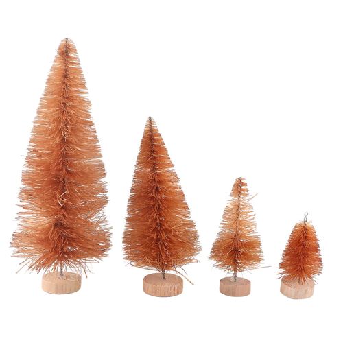 Mini sapins de Noël artificiels, compacts et festifs pour la décoration des fêtes de table ou de petits espaces
