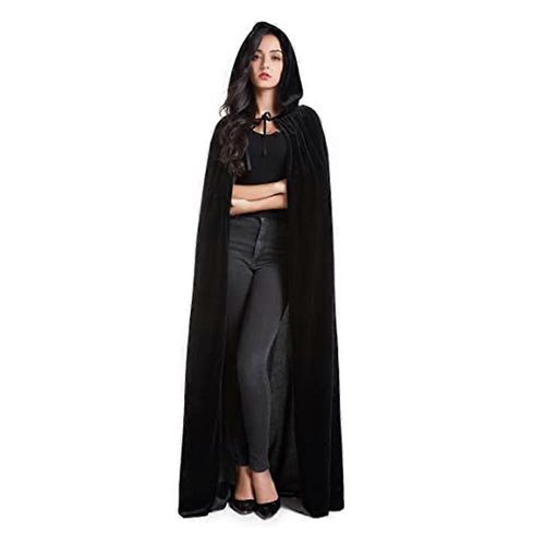 Cape À Capuche Unisexe Adulte Cape Avec Capuche Halloween Noël Cape Vampire Sorcière Cape Costume