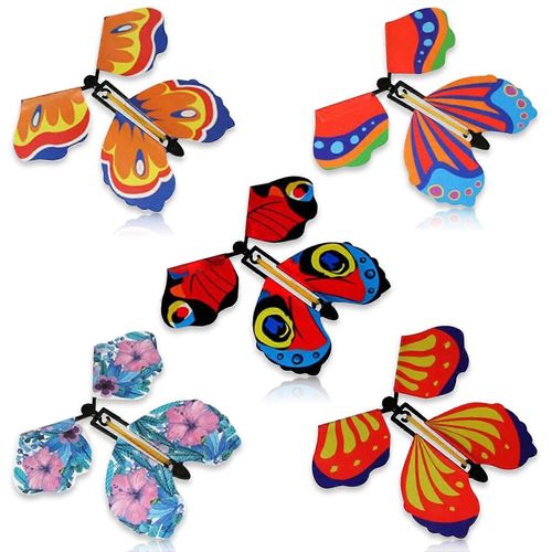 Papillon volant, papillon mécanique, jouet magique