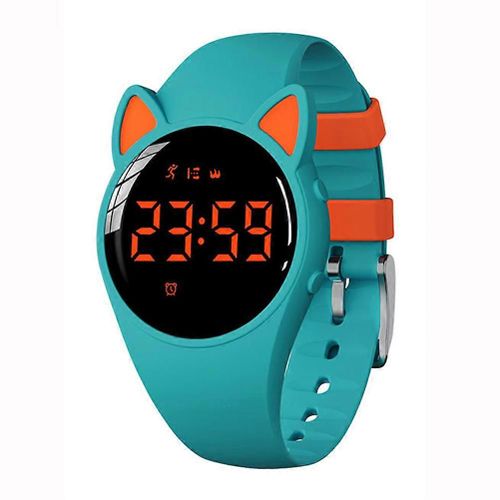 Montre De Sport Numérique Pour Enfants Montres De Sport De Plein Air Étanches Avec Alarme Chronomètre Silicone Bande Cadeau Pour Garçons Filles