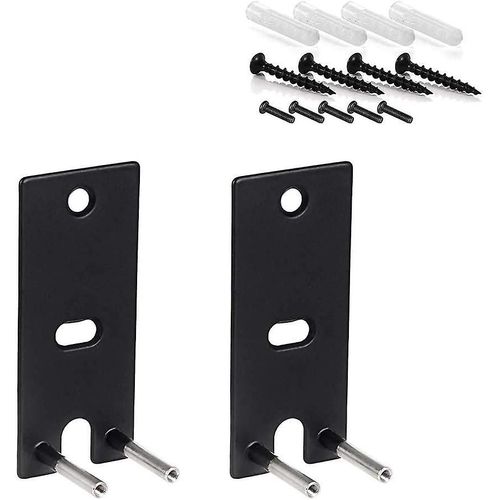 paire de support de montage mural en acier pour enceinte Bose OmniJewel Lifestyle 650 (noir)