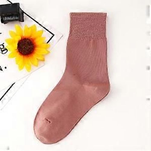 Couple Hommes Chaussettes Moyennes Pur Coton Blanc Sports Chaussettes Longues Printemps Et Automne Coton-Long Tube Noir