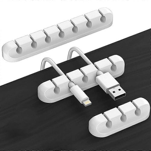 Support de câble, Pinces de câbles, Organisateur de câbles autocollant polyvalent
