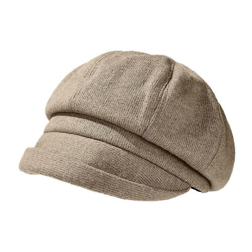 Womens French Beret Hat, Reversible Solid Color Cashmere Mosaic Warm Beret Cap For Girls Solid Color Beret Cap For Women Girls