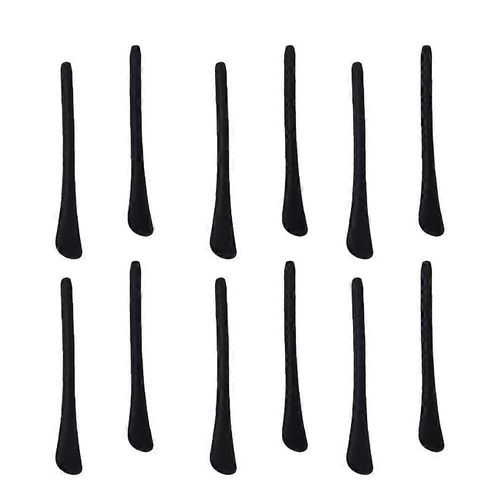Lunettes Extrémités Extrémités Anti-Dérapant Silicone Chaussette Pièces Tube Manche Remplacement Temple Bras Pour Plat Mince Filaire Lunettes De Soleil Jambes 6 Paires