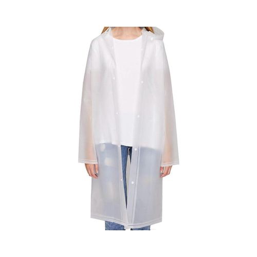 Imperméable Femme Imperméable Imperméable Ponchos De Pluie Long Rainwear Packable