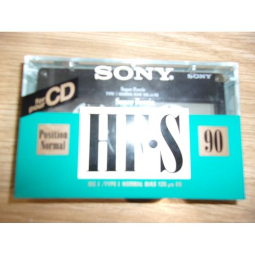 Cassette Vierge Sony Hf.S 90