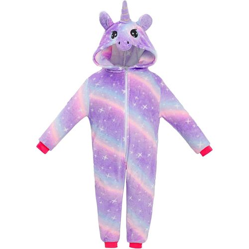 Naeryut-Grenouillères Licorne Pour Filles Polaire Combinaison Enfant