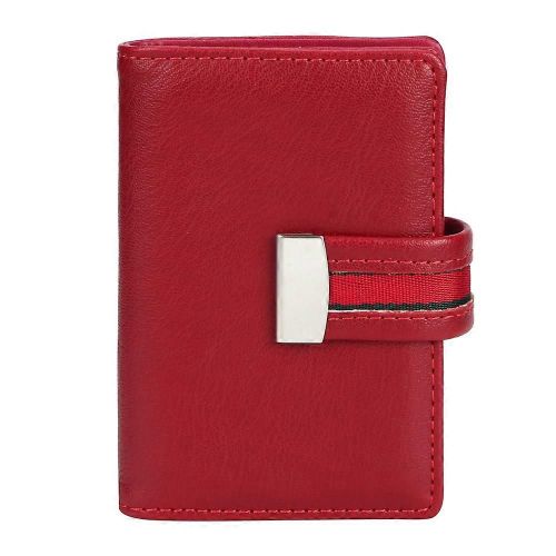 Mini à la mode RFID femmes porte-cartes PU cuir banque carte boîte étui à cartes de visite