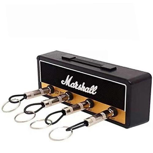 Marshall Jcm800 Key Rack Amplifier Replica With Guitar Hook ¿ Music Lover's Decor