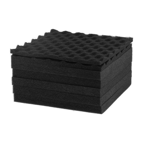 12pcs panneaux de mousse acoustique insonorisant insonorisant pour studio d'enregistrement KTV 30x30cm