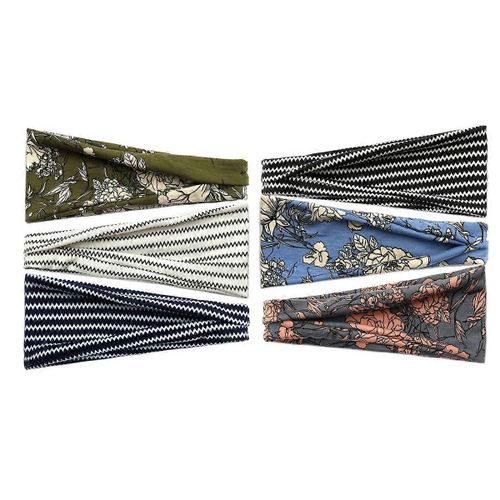Boho Headbands For Women Fashion Wide Headband Yoga Workout