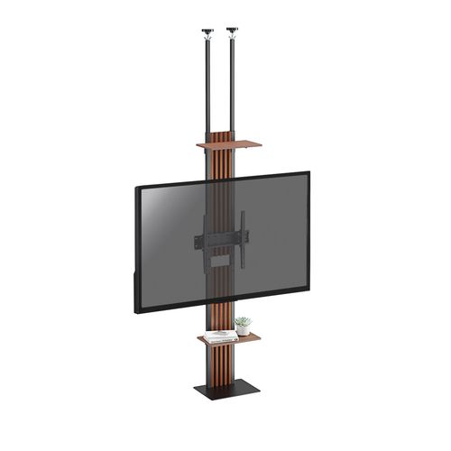 Support sol-plafond pour écran TV 32"-65", Hauteur réglable 200-260 cm