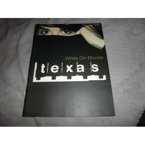 Texas White On Blonde Piano Vocal Guitar Songbook