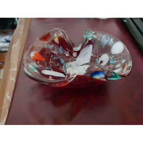 Cendrier Vide-Poche Verre De Murano Années 1950